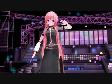 【MMD】ura式ルカ様でダブルラリアットを踊ってもらいました