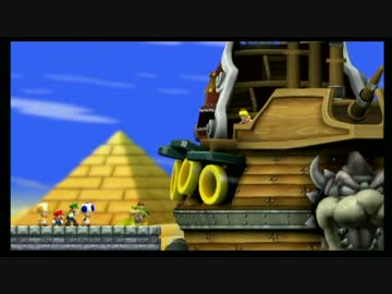 【実況】4人でNewマリオWiiを楽しむわ04