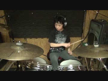バンドのドラム君が 上原ひろみ Flashback を凄まじく叩いてみた。