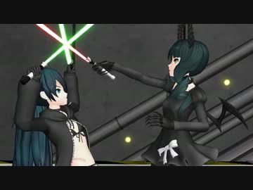【第10回MMD杯予選】ブラック★ロックシューターvsデッドマスター