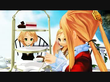 【第10回MMD杯予選】レア様とケーキ