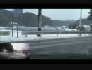 雪道の国道500号線を走ってみました･･･