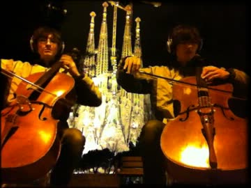 全部チェロでBLOODY STREAMが全部バルセロナ