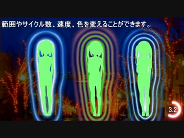 【AviUtl】 オーラ放出風スクリプト