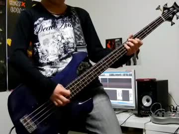 【千本桜】中学生がベースで弾いてみた
