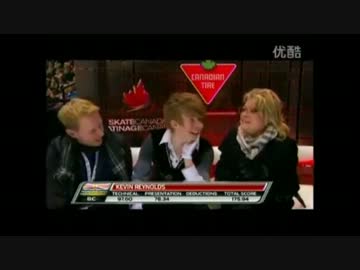 ケヴィン・レイノルズ カナダ選手権 2013 FS 【3クワド】