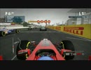 【F1 2012】フェラーリF2008で走ってみた