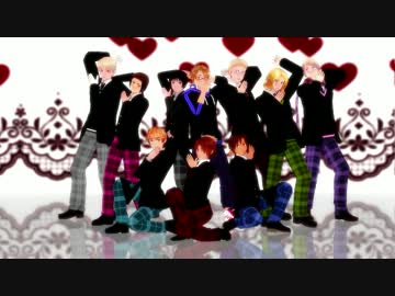 【APヘタリアMMD】へたれと眉毛withすうれんで『One・Two・Three』