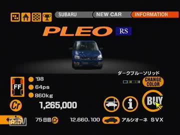 グランツーリスモ2 スバル車のみで世界を取る Lap5 実況 ニコニコ動画