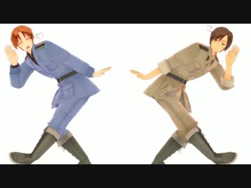 【APヘタリアＭＭＤ】踊ってもらいました。をおどってもらいました