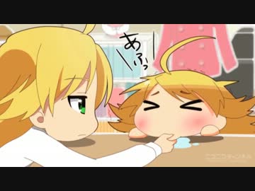 あふぅがじたばたする動画