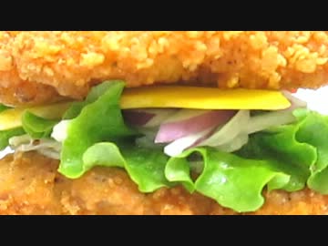 【Lチキ】超簡単！爽やかフレッシュ超Lチキサンド！【創作レシピ】