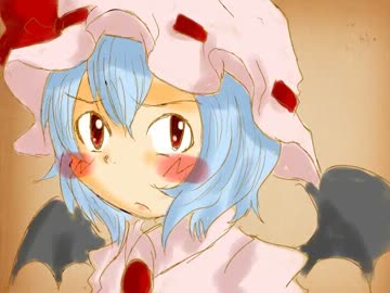 【東方手書き】臆病で勇敢な吸血鬼たち・第1話