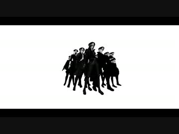 【MMD】10人に軍帽かぶって踊ってもらった【戦国BSR】