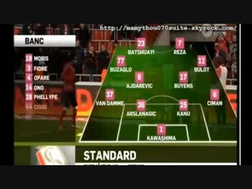 小野裕二　ベルギーリーグデビュー戦　ハイライト