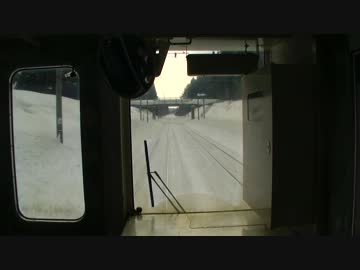 【前面展望】浅虫温泉ー野辺地②【冬の青い森鉄道③】