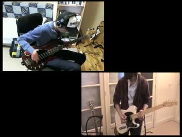 【RHCP】現地の友だちとThis Velvet Gloveを弾いてみた【ギター＆ベース】