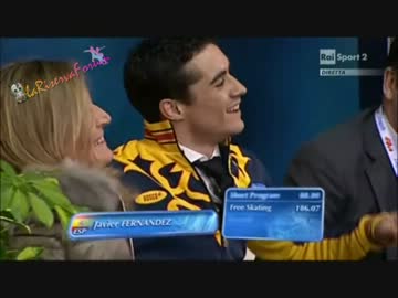 ハビエル・フェルナンデス 2013 欧州選手権 FS 【歴代2位】