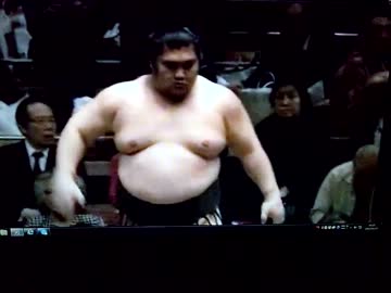 大相撲　高見盛関　最後の取組