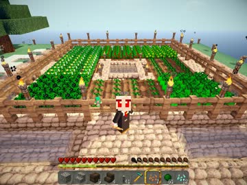 【ゆっくり実況&紹介】動かない生活がしたい#農耕【minecraft】