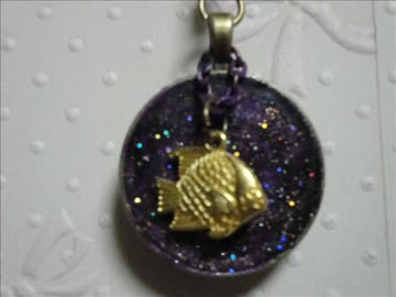 【UVレジン】初・宇宙塗り【実は手芸祭出品したかった】