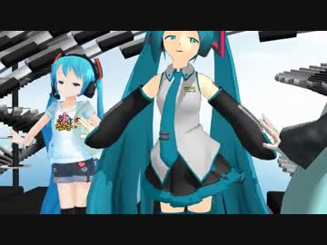 【MMD】ミクさん達で[galaxias!]
