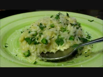 簡単で美味しいアスパラガスリゾット