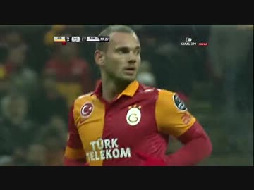 【ガラタサライ】スナイデルがトルコリーグ・デビュー【途中出場】