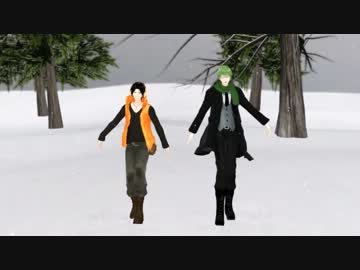 【MMD黒バス】チャリアカー組で『love letter』