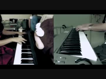 [Fate Zero ED3] 満天 Manten Piano Duet Cover