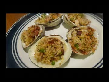 アメリカの食卓 94  クラムカジノを食す！