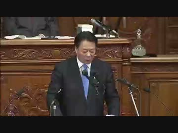 H25/1/30 衆院本会議代表質問・海江田万里&amp;安倍総理答弁
