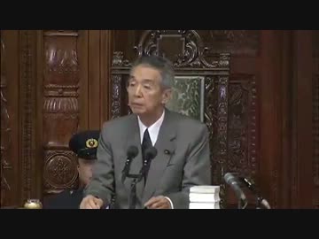 【比較用】衆院本会議・野田元総理・安倍総理所信表明演説