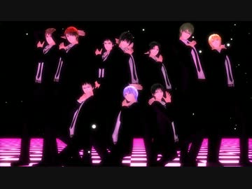 【ＭＭＤ黒バス】誠凛海常秀徳で123【黒月火水木日黄笠緑高】