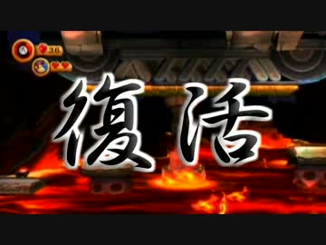 【実況】命がいくつあっても足りないドンキーコングリターンズ part27
