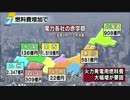 電力決算 燃料費増で７社が赤字