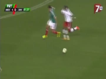 メキシコ対デンマーク　「国際親善試合」　