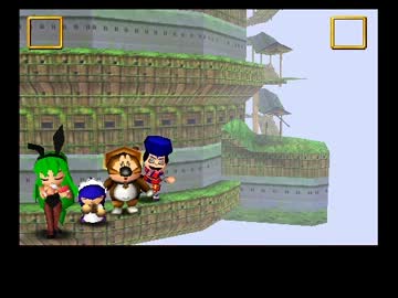 ゴエモン4人TAS　「雲のとりでのうさぎとたぬき、そしてメイドさん」