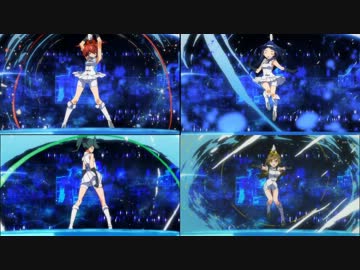 【ビビッドレッド・オペレーション】変身シーン比較【4人】