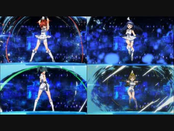 【ビビッドレッド・オペレーション】変身シーン比較【4人Ver】