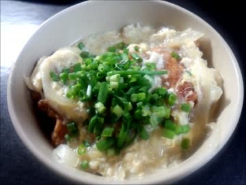 【超Ｌチキ】 スパイシー親子あんかけ丼 【創作レシピコンテスト】