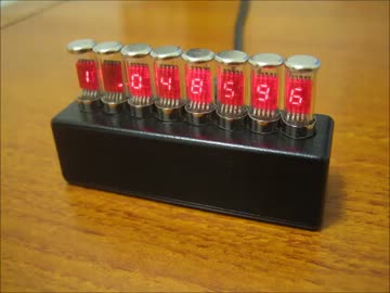 ダイバージェンスメーター型時計を小さく作ってみた