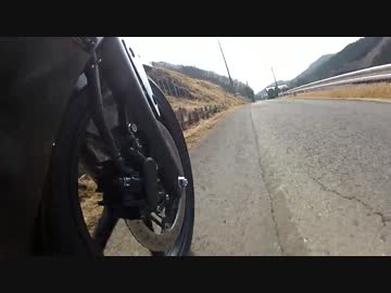 バイクで出かけてみた！！砂利が怖い編