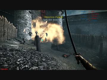 【Chivalry:MW】城門もろともブッ飛ばされるクッソ汚いAgatha先輩.hage