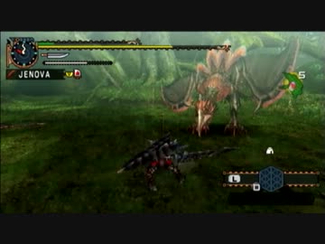 【MHP2G】 ヒプノック二連撃！火事場太刀 2：40（）