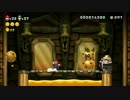 兄妹でNewスーパーマリオブラザーズUを実況プレイ 第06回目