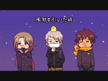 【APヘタリア】悪友で文系理系体育会系【手描き】