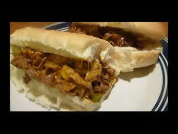 アメリカの食卓 97  フィリーチーズステーキを食す！