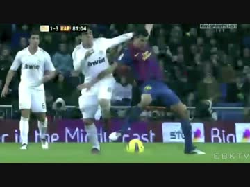 セルヒオ・ブスケツ VS レアル・マドリード　その２
