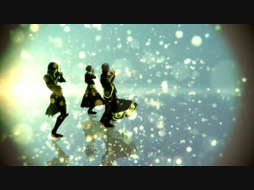 【MMD】中井３兄弟とクロ銀さんでマイルームディスコナイト